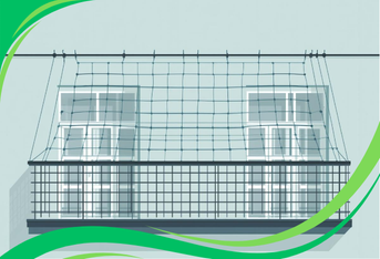 Full Balcony Multi Window Net 2–3 openings