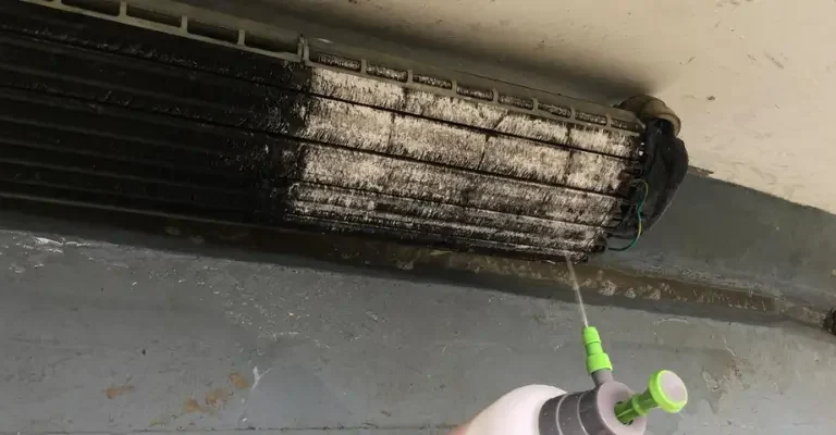 Chemical Wash in Action
