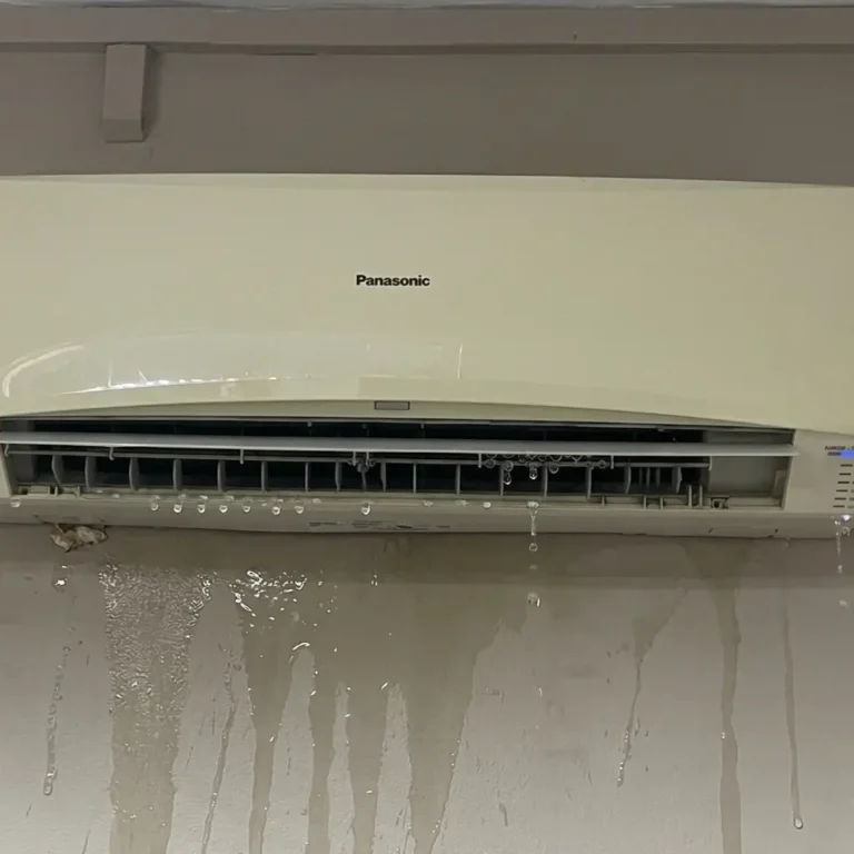 Aircon Leaking Water Right Now? Do These 4 Things Immediately (Singapore Guide)