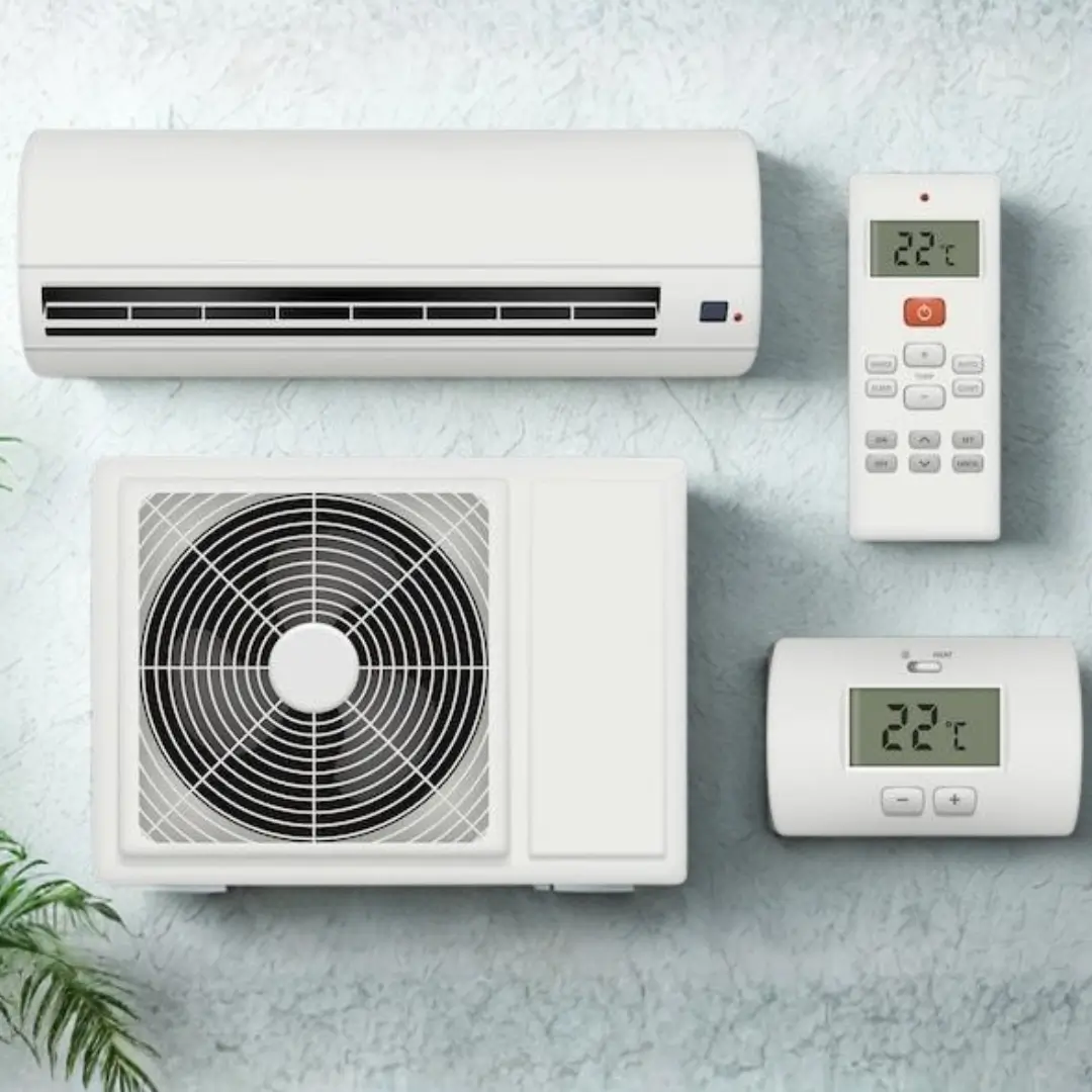 Mitsubishi Outdoor Condenser Unit Ledge Setup